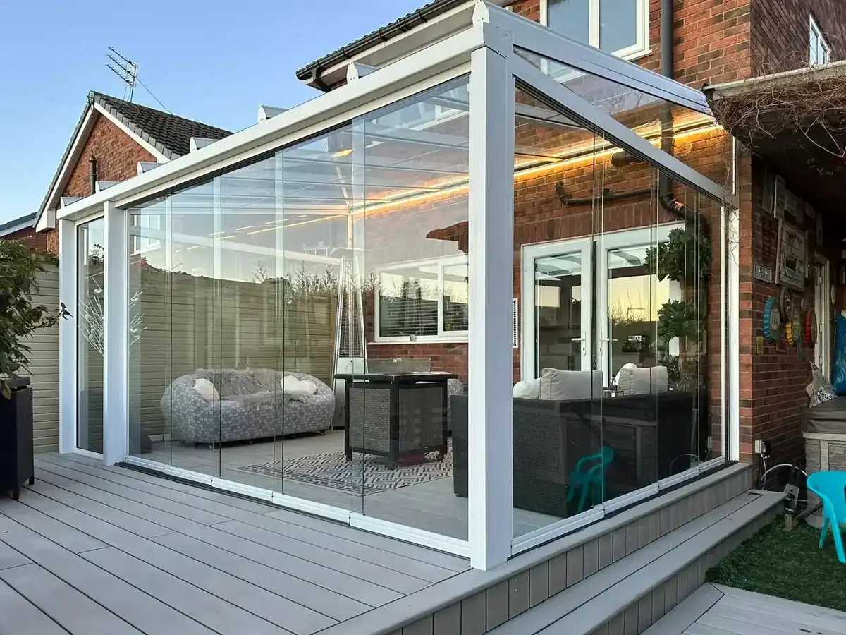 Glass room in Accrington, Lancashire