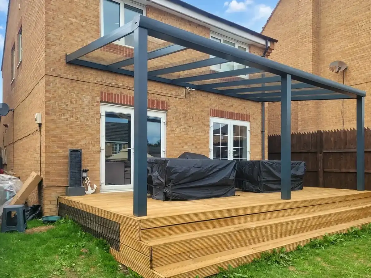 Glass Verandas installed by G&A Gardens