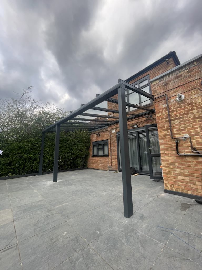 Glass veranda harrow