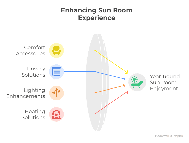 sun rooms accessory products